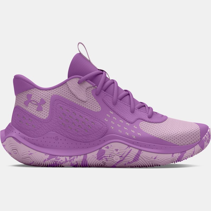 Unisex  Under Armour  Jet '23 Basketball Shoes Purple Ace / Provence Purple / Purple Ace 8